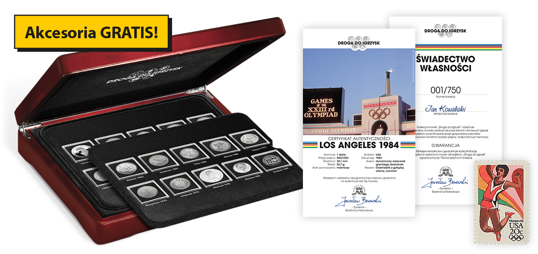 kolekcja droga do igrzysk Los Angeles