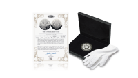 Certyfikat Autentyczności, pudełko i bawełniane rękawiczki GRATIS.