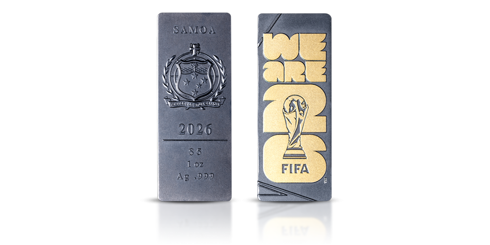 awers rewers sztabka oficjalna moneta FIFA WC 2026