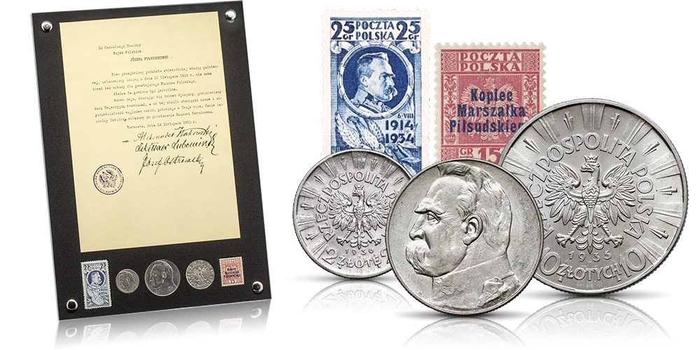 ramka-kolekcjonerska-bohater-narodowy-jozef-pilsudski-zestaw ramka-kolekcjonerska-bohater-narodowy-jozef-pilsudski-zestaw