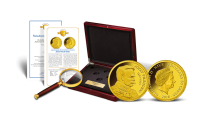 Najmniejsze złote monety świata - akcesoria