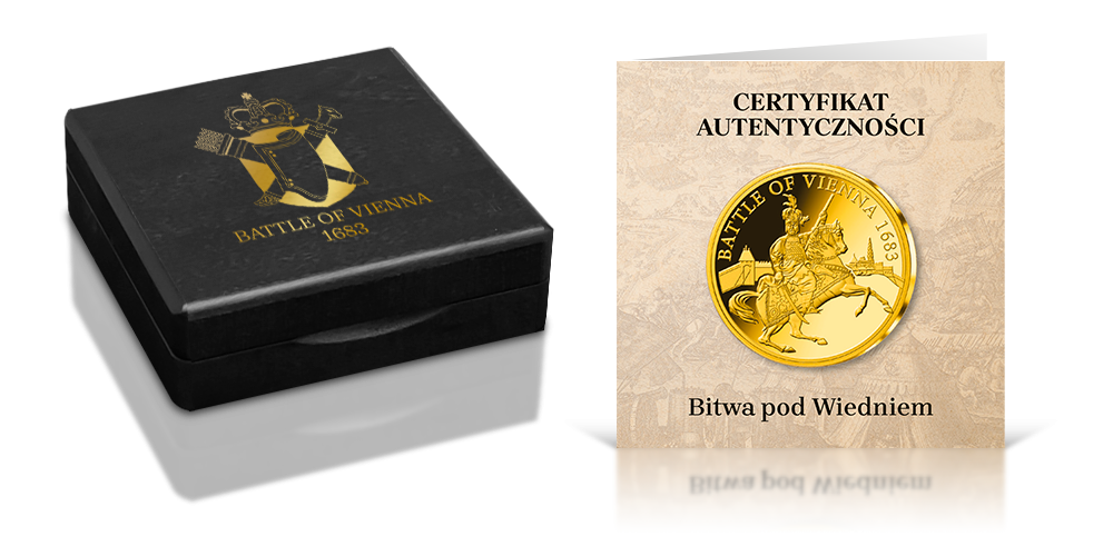 Bitwa o Wiedeń - złota moneta