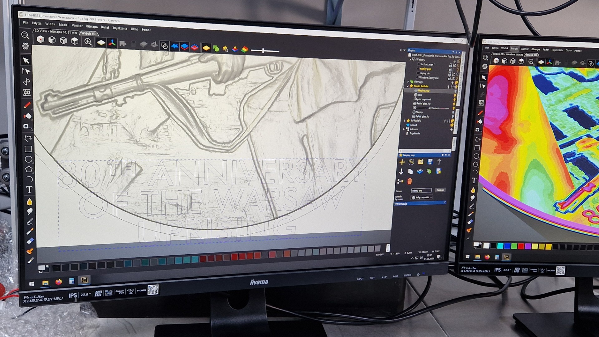 Przygotowanie modelu 3D monety kolekcjonerskiej