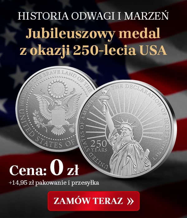 250 lat USA - medal kolekcjonerski