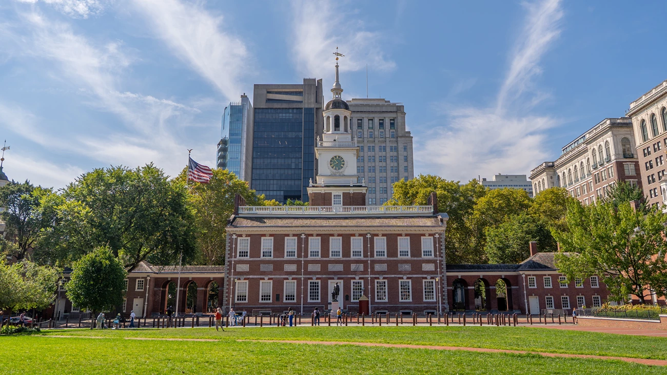 Independence Hall w Filadelfii - dawny Pennsylvania State House