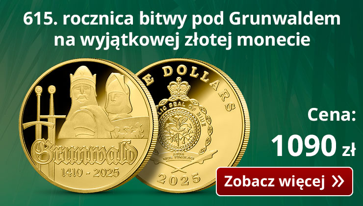 Złota moneta kolekcjonerska - najwyższa jakość i precyzja