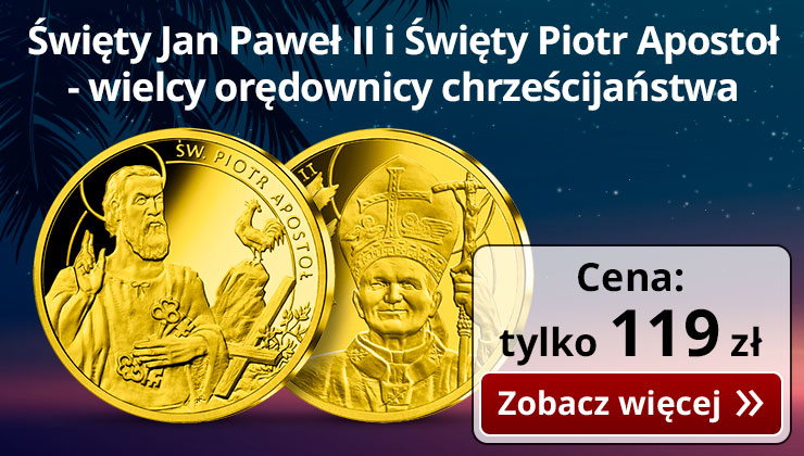 Oferta specjalna - aż dwa wspaniałe numizmaty w cenie jednego!