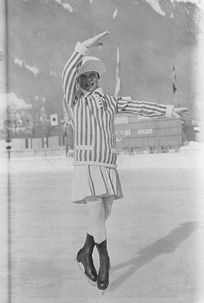 Sonja Henie - najmłodsza uczestniczka Zimowych Igrzysk Olimpijskich 1924