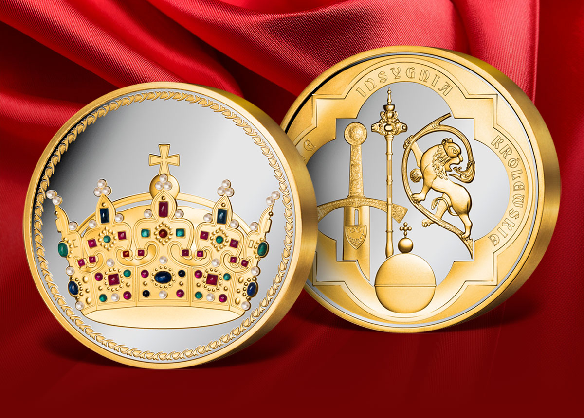 Medal pamiątkowy korona Chrobrego