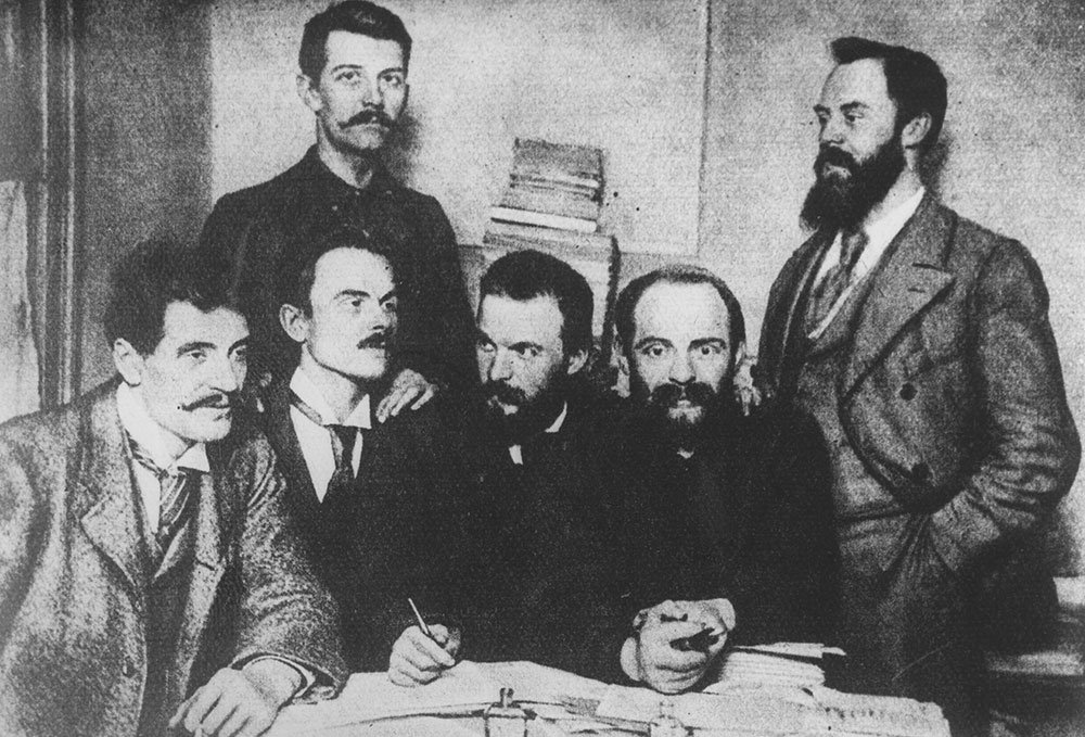 Przywódcy Polskiej Partii Socjalistycznej w Londynie w 1896 r.