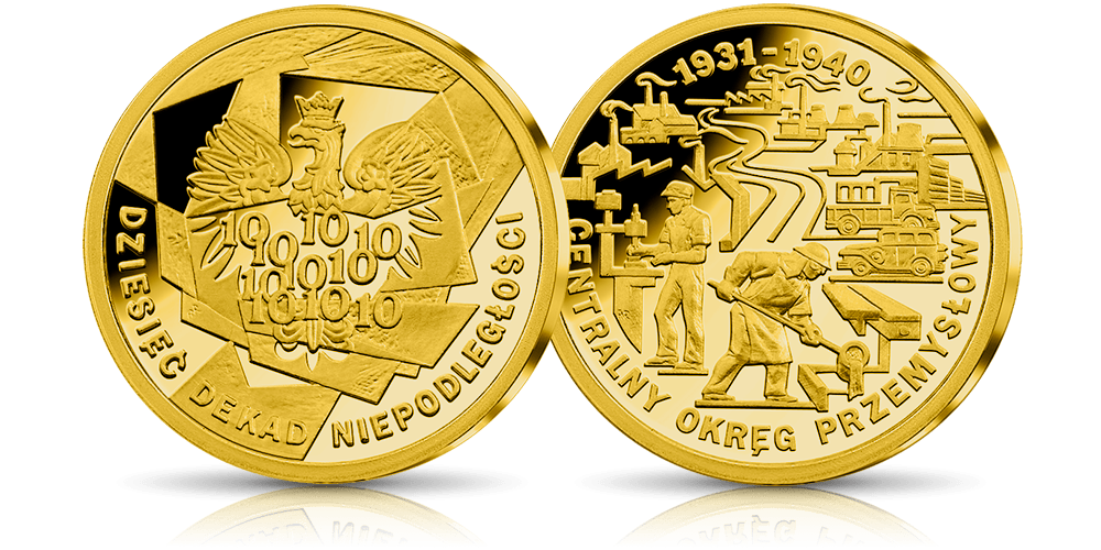 Wstąpienie Polski do NATO na medalu uszlachetnionym 24-karatowym złotem