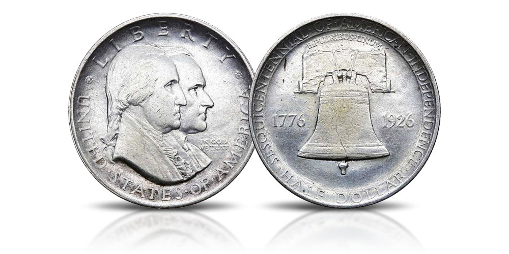 półdolarówka 1926 okolicznościowa USA Dzwon
