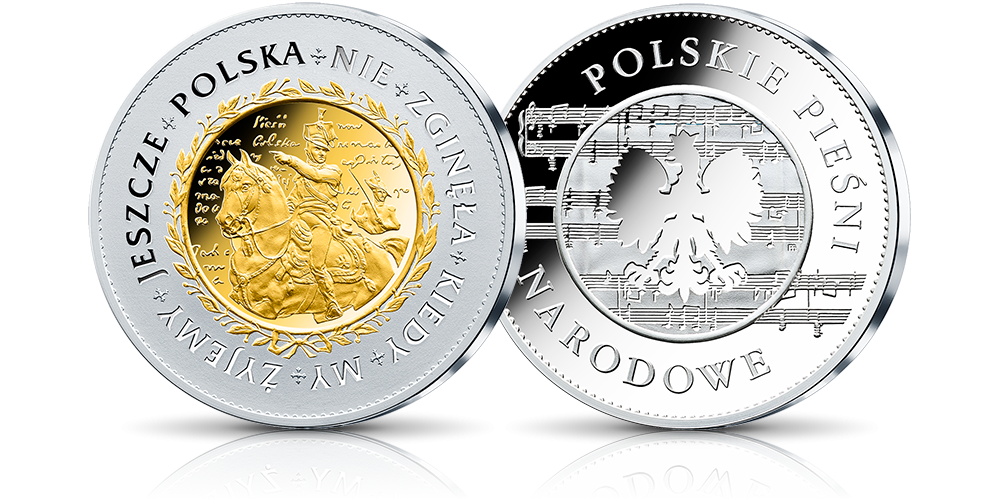 srebrny-medal-polskie-piesni-narodowe-mazurek-dabrowskiego