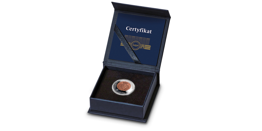 3 gr Ks. Warszawskiego Kolekcjonerska srebrna moneta 20 zł emitowana przez NBP - pudełko