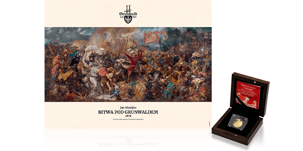 Gratis dla złotej monety o nominale 5 dolarów