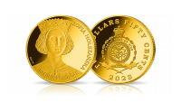 Kolekcja 7 najsłynniejszych polskich królowych - Zofia Holszańska - moneta ze złota próby 999/1000, najwyższa jakość mennicza, stempel lustrzany