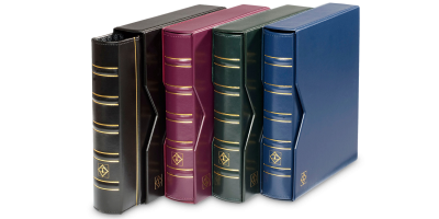 Album na monety OPTIMA - kolor czerwony 