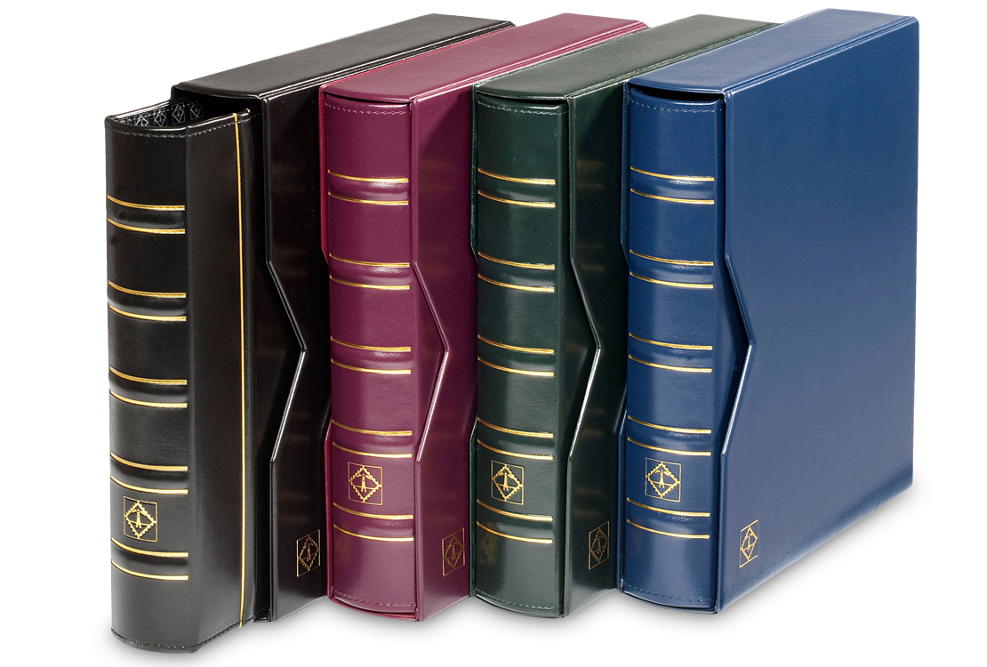 Album kolekcjonerski do przechowywania monet.