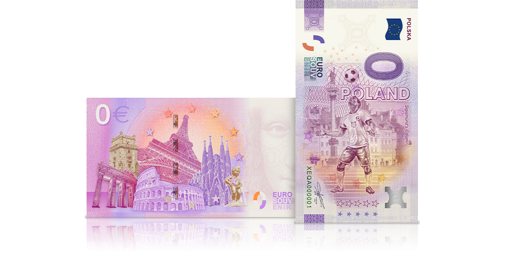 banknot kolekcjonerski 0 euro Polska banknot kolekcjonerski 0 euro Polska