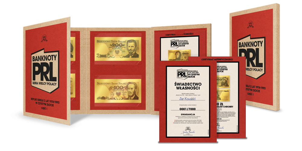 Akcesoria do kolekcji banknotów