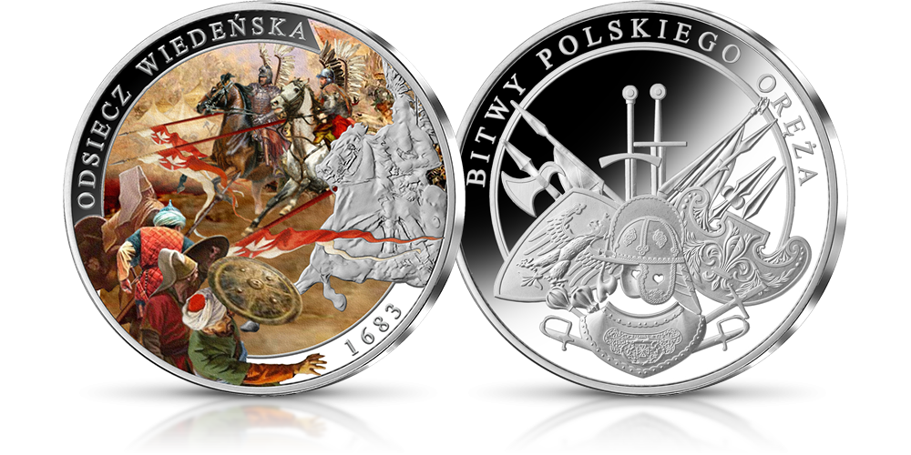 Srebrny medal Odsiecz wiedeńska Srebrny medal Odsiecz wiedeńska