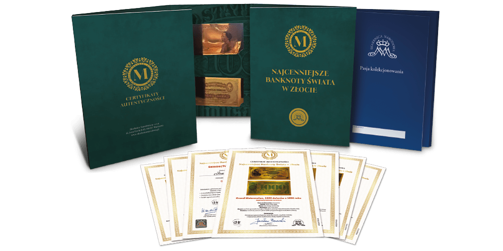 Akcesoria do kolekcji banknotów
