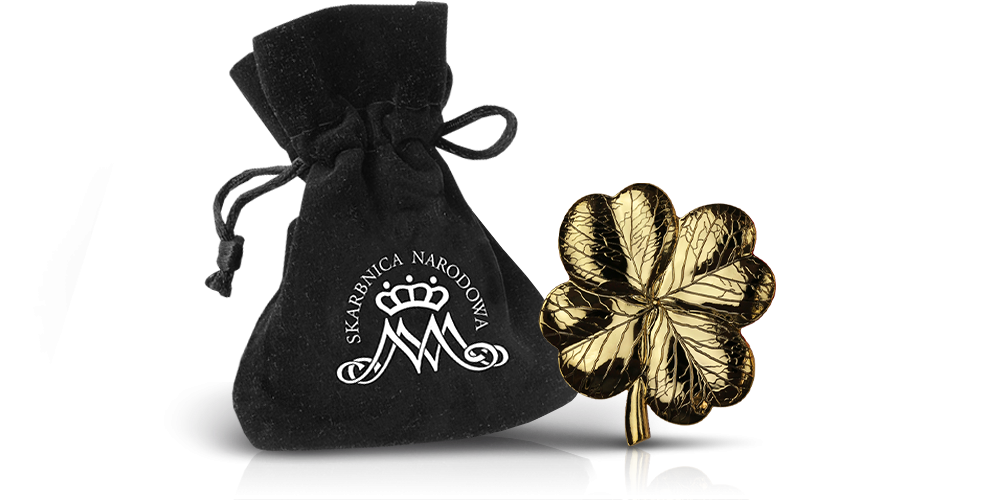 Woreczek kolekcjonerski do bezpiecznego przechowywania w komplecie.