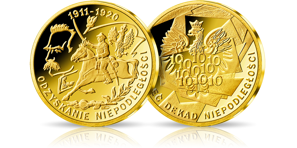 Złoty medal odzyskanie niepodległości Złoty medal odzyskanie niepodległości