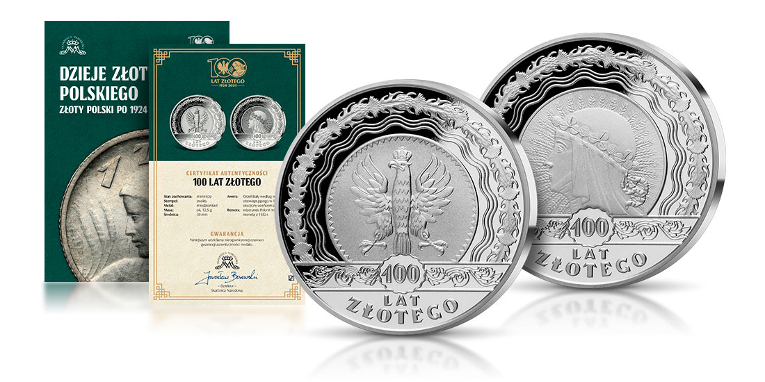 medal-100-lat-zlotego-certyfikat
