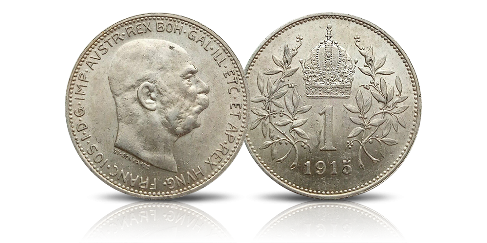 Franciszek Józef moneta 1 korona 1913 r