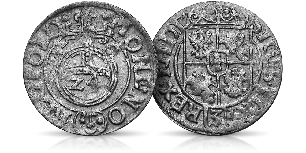 Historyczna Moneta Polska Póltorak Zygmunta III