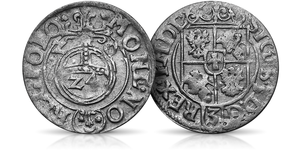Historyczna Moneta Polska Póltorak Zygmunta III Historyczna Moneta Polska Póltorak Zygmunta III