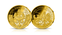 Medal Orzeł Ślaski platerowany złotem