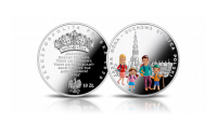 Jasna Góra na srebrnej monecie kolekcjonerskiej emitowanej przez NBP.