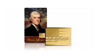 Thomas Jefferson - złota moneta.