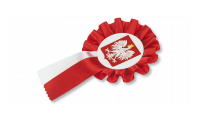 Kokarda narodowa - gratis do kolekcji Józef Piłsudski. Droga do Niepodległości