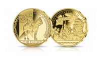 Platerowany złotem medal Bitwa Warszawska 1920