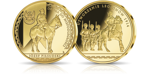 jozef-pilsudski-droga-do-niepodleglosci-numizmat-platerowany-zlotem-utworzenie-legionow-1914 jozef-pilsudski-droga-do-niepodleglosci-numizmat-platerowany-zlotem-utworzenie-legionow-1914