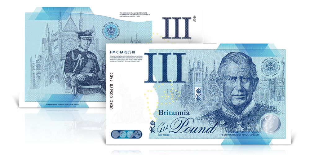 Okolicznościowy banknot kolekcjonerski.