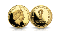 mundial 2022 small gold coin