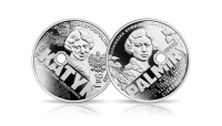Katyń - Palmiry 1940. Srebrna moneta NBP.