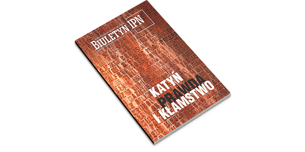 Zbrodnia katyńska - do złotej monety gratis publikacja Instytutu Pamięci Narodowej