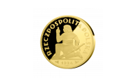 rewers medal Klęczący Rycerz