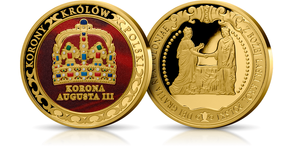 Korona Augusta III - medal z kolekcji 