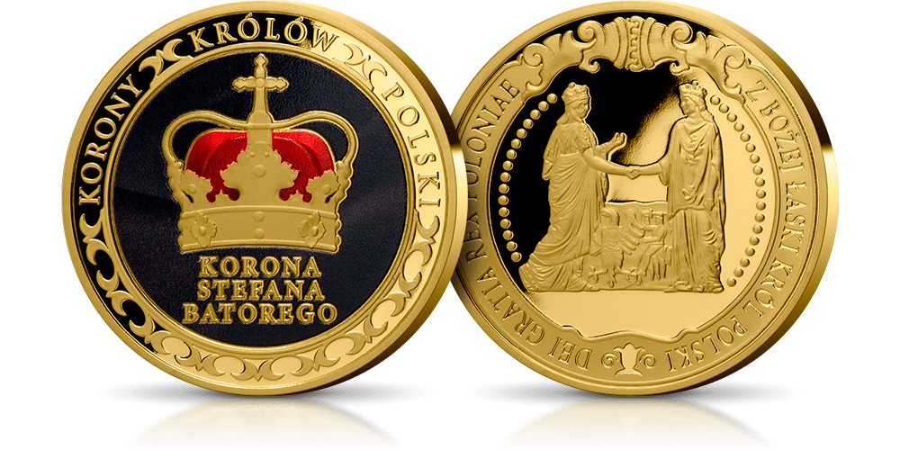 Korona Stefana Batorego - medal z kolekcji 