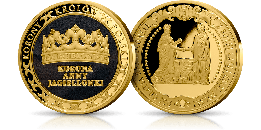 Korona Anny Jagiellonki - medal z kolekcji 