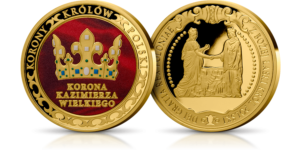 Korona Kazimierza Wielkiego - medal z kolekcji 