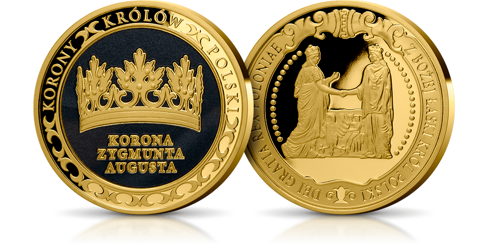 Korona Zygmunta Augusta - medal z kolekcji 