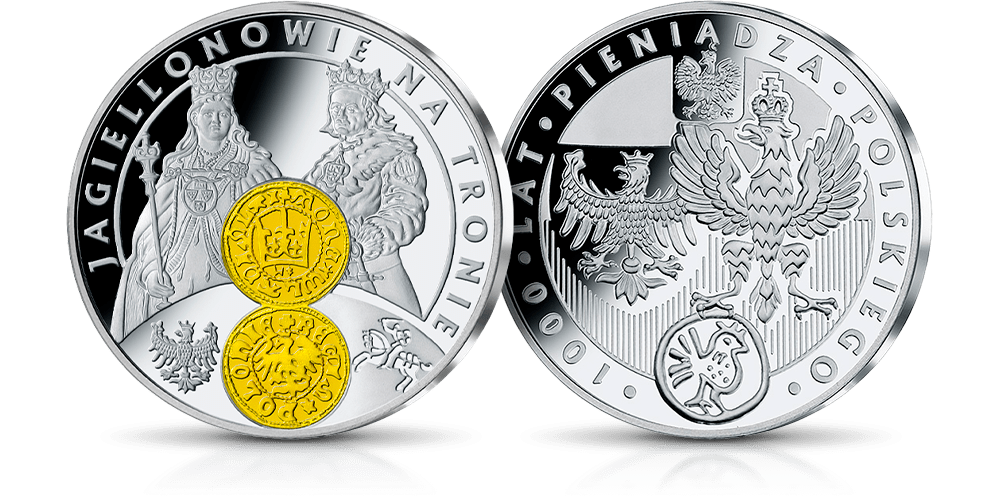 Pierwszy król Polski i pierwsza moneta z nazwą Polski na jednym medalu! 