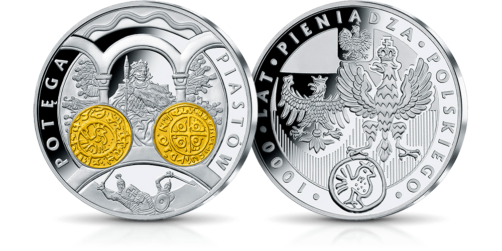 Pierwszy król Polski i pierwsza moneta z nazwą Polski na jednym medalu! 